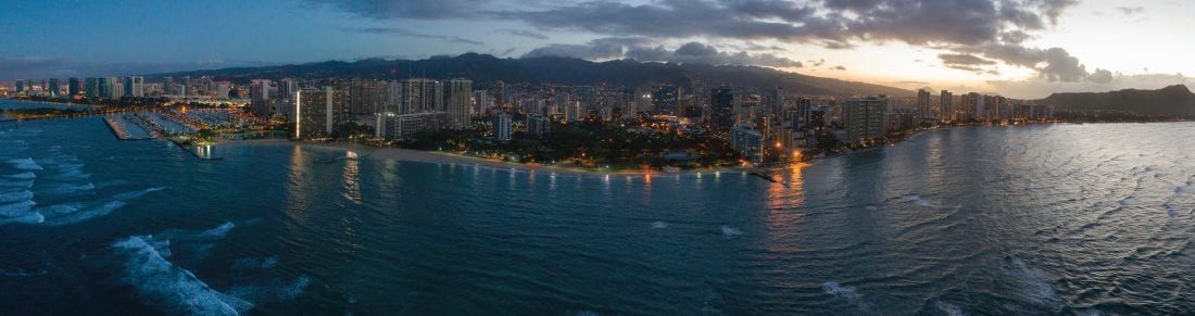 IEEE ComFutures 2019 Oahu Coast Panorama banner